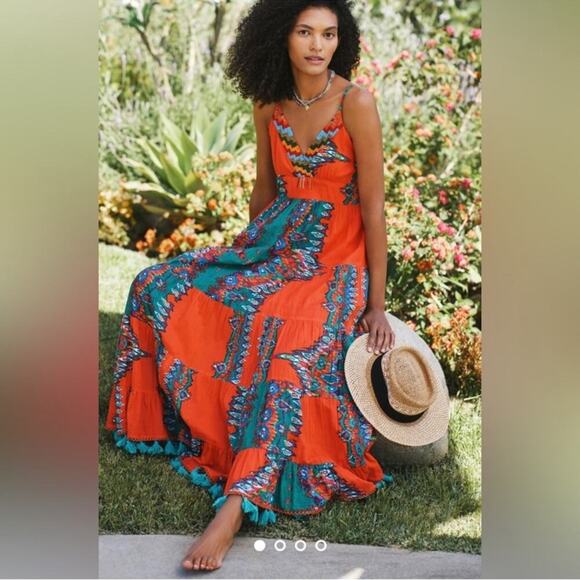 Anthropologie Barok Maxi Dress - Picture 2 of 16